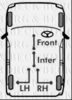 FORD 1496270 Cable, parking brake